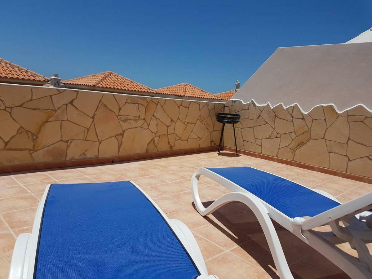 Villa Roque Del Conde With Fantastic Sea View, Terrace, Pool, Wifi, Sat-Tv, Garage Costa Adeje  ภายนอก รูปภาพ