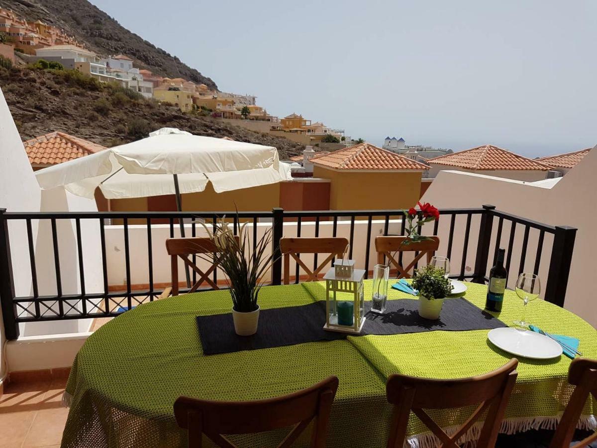 Villa Roque Del Conde With Fantastic Sea View, Terrace, Pool, Wifi, Sat-Tv, Garage Costa Adeje  ภายนอก รูปภาพ