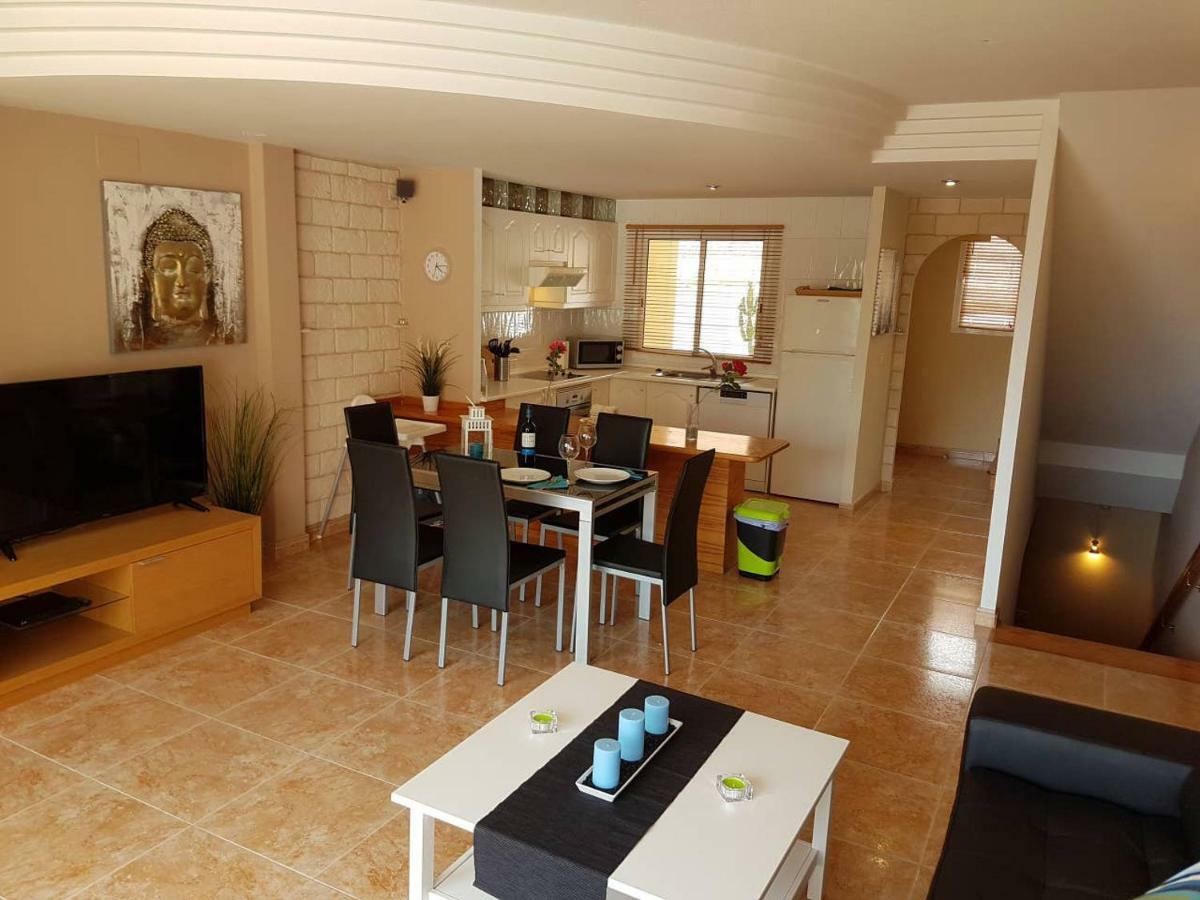 Villa Roque Del Conde With Fantastic Sea View, Terrace, Pool, Wifi, Sat-Tv, Garage Costa Adeje  ภายนอก รูปภาพ