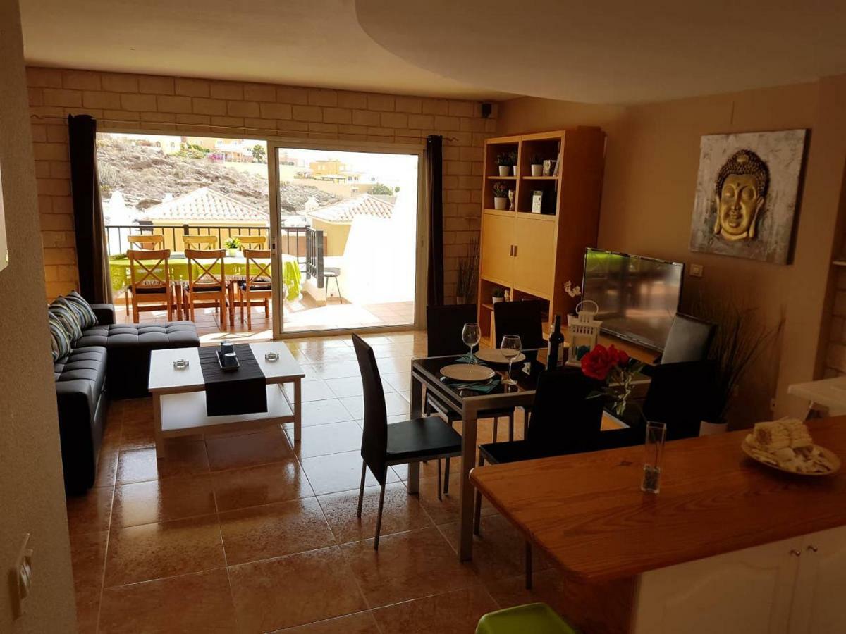 Villa Roque Del Conde With Fantastic Sea View, Terrace, Pool, Wifi, Sat-Tv, Garage Costa Adeje  ภายนอก รูปภาพ